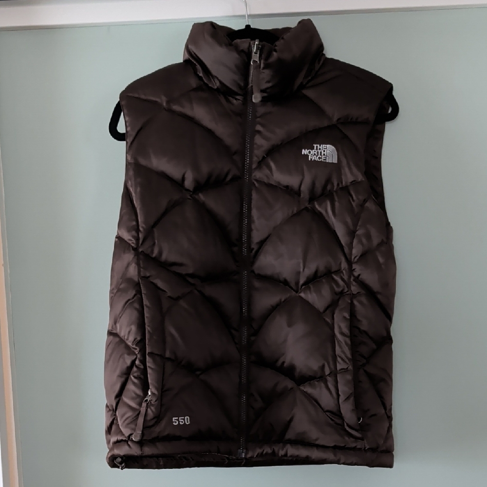 The North Face Dark Brown Puffer Vest